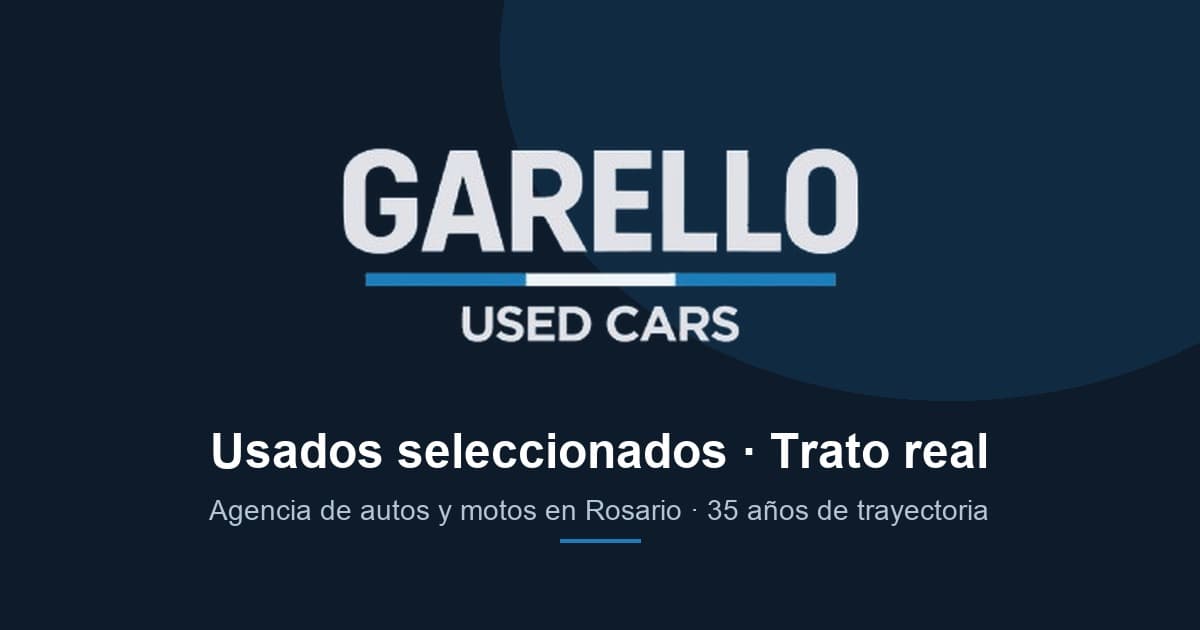 Garello Used Cars — banner