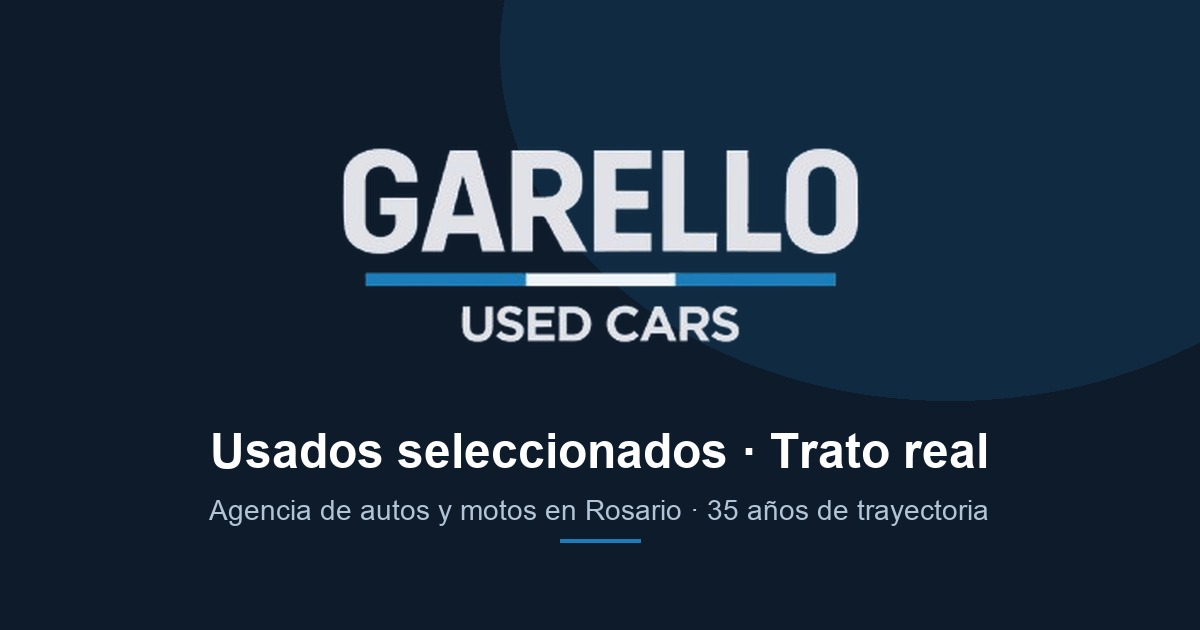Garello Used Cars — banner
