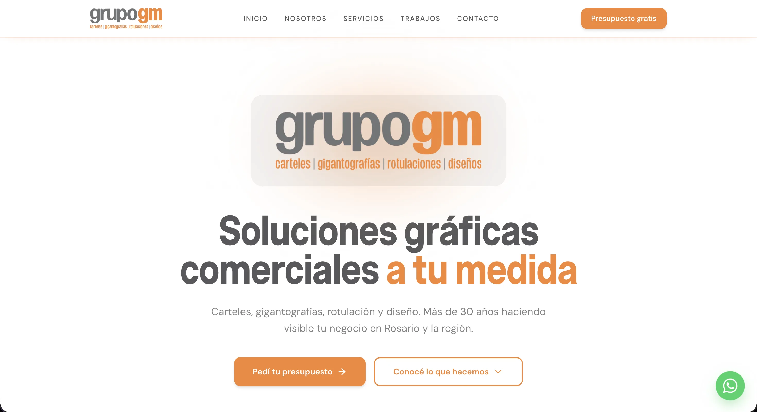 Sitio de Grupo GM